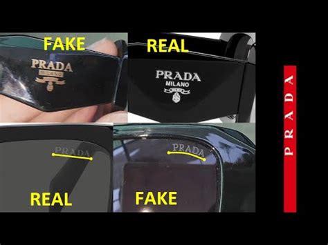 prada sonnenbrille damen fake|Real vs fake Prada sunglass. How to spot original Prada.